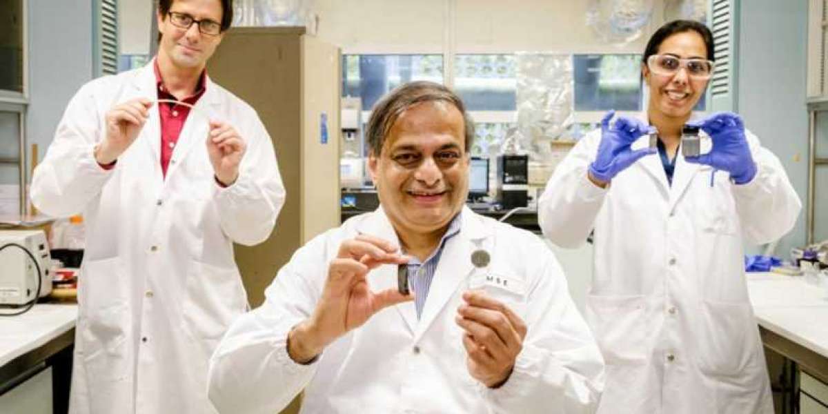 NTU scientists invent new magnetic-field activated glue