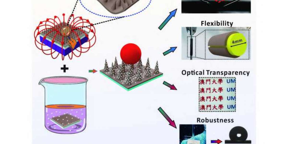 UM develops flexible, translucent, and durable superhydrophobic film